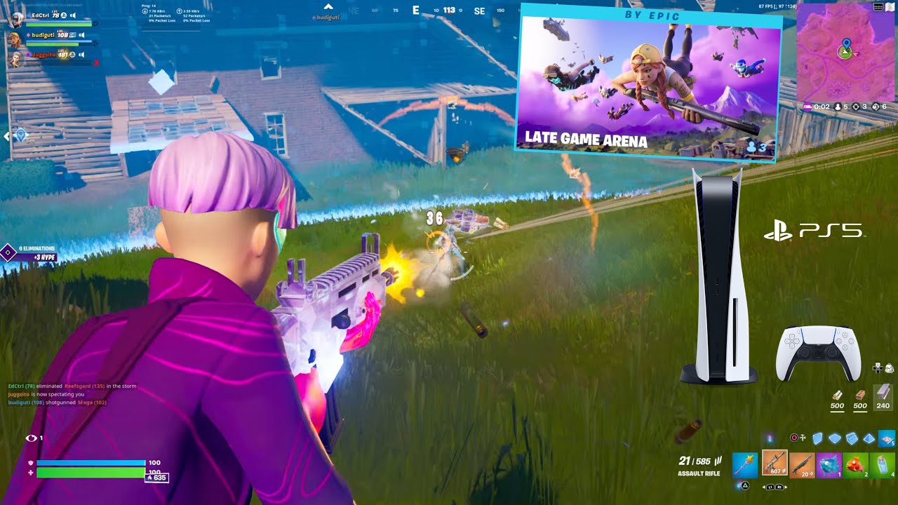 PS5 Late Game Arena Highlights (4K 120FPS)