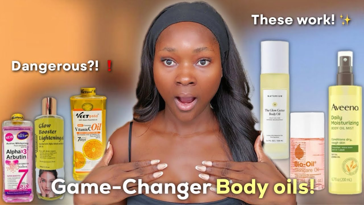 Best Body Oils for Glowing Skin 2025 ✨| 5 Safe and effective glowing body oils