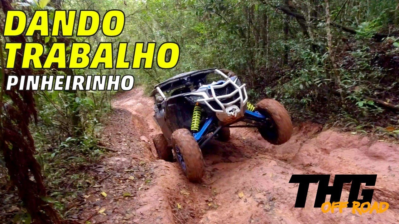 Enrosquei o RZR Turbo S na Subida de Lama ! Maverick X3 na Trilha do Pinheirinho Parte 3/6