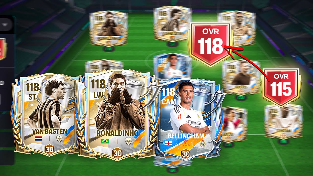 My Team Upgrade 115 To 118! We Have Ronaldinho, Eto, Kroos!! FC Mobile 26