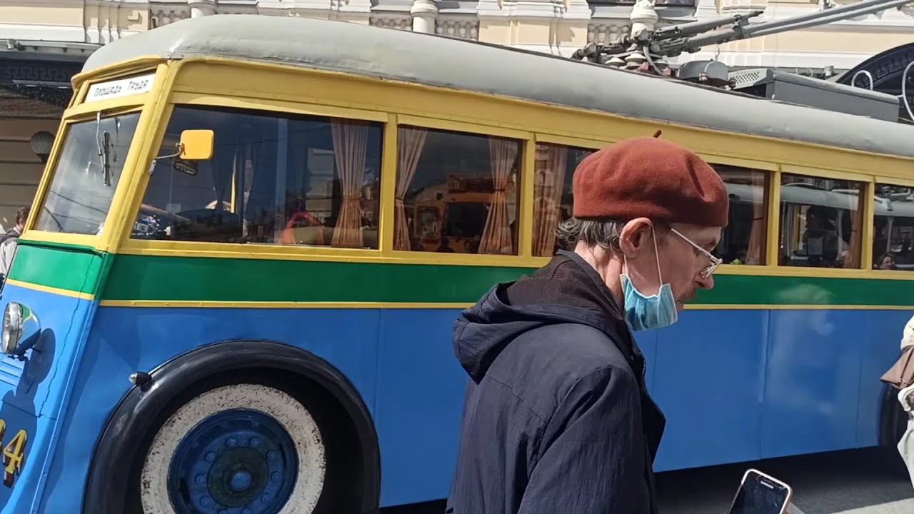 Фестиваль ретро транспорта в Санкт-Петербурге 22 мая 2021 - SPbTransportFest