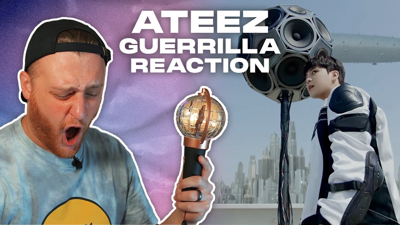 Видеореакция ATEEZ на «Guerrilla» 😱
