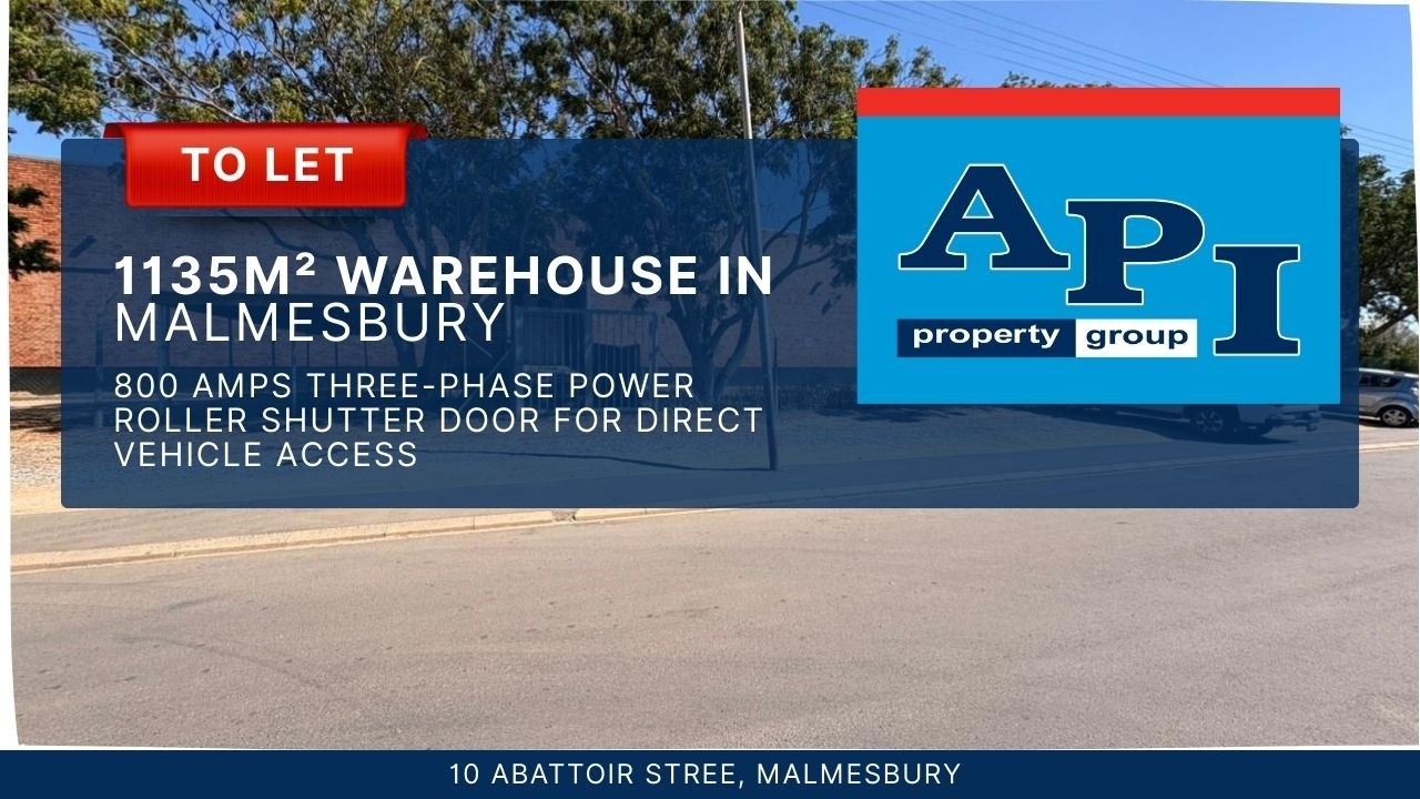 1135m² Warehouse To Let Abattoir Street, Malmesbury