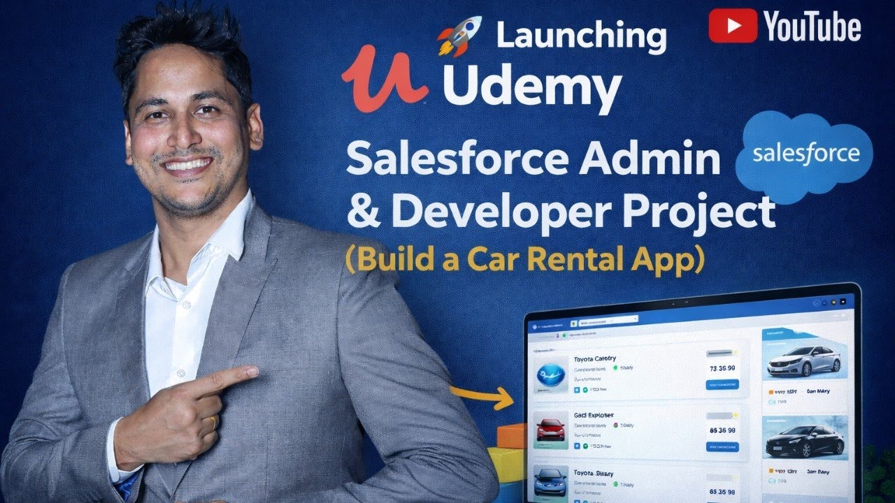 🚀 Запускаю свой первый курс на Udemy | Проект администратора и разработчика Salesforce (создание ...