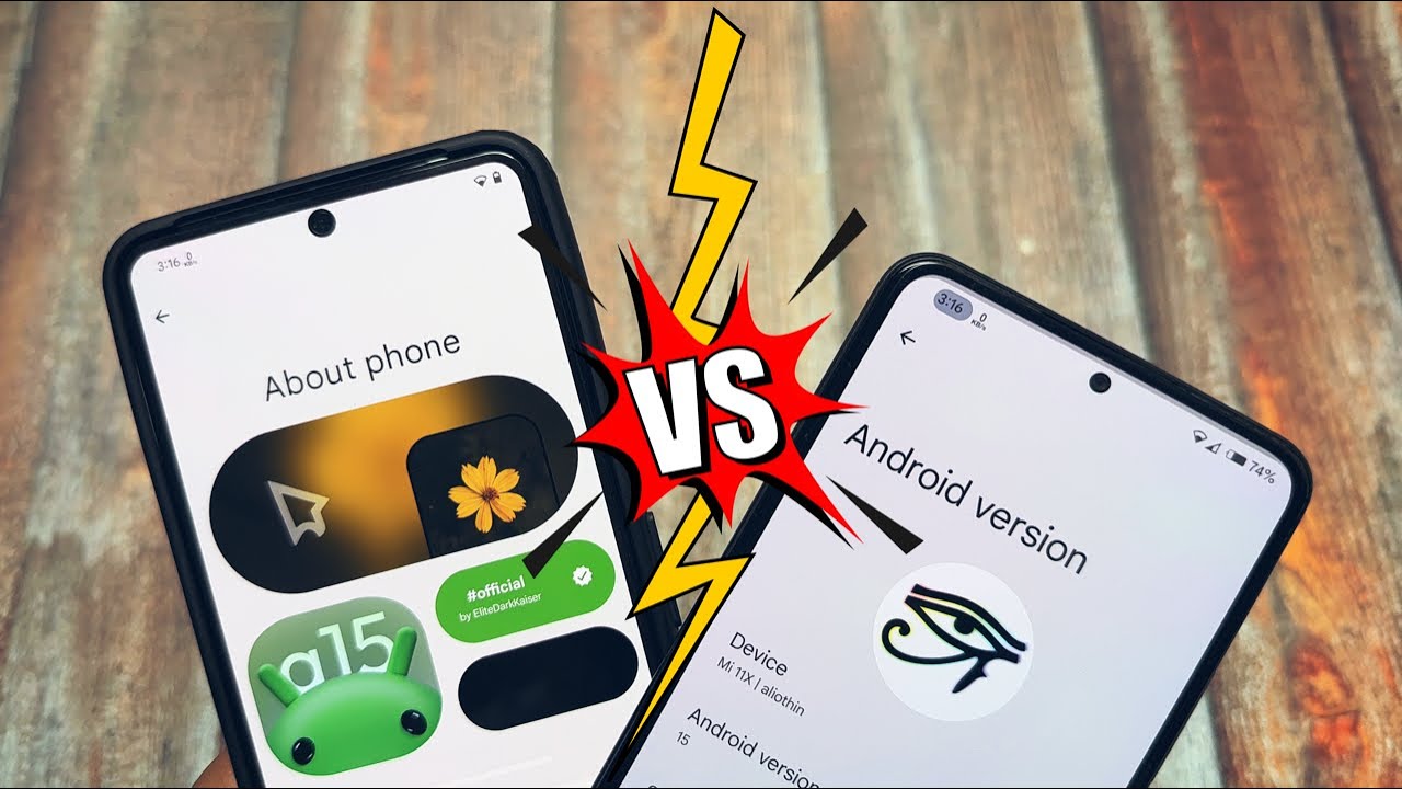 🥇 RisingOS или crDroid? Идеальная прошивка Android 15 для вас! ✨ Обзор настроек