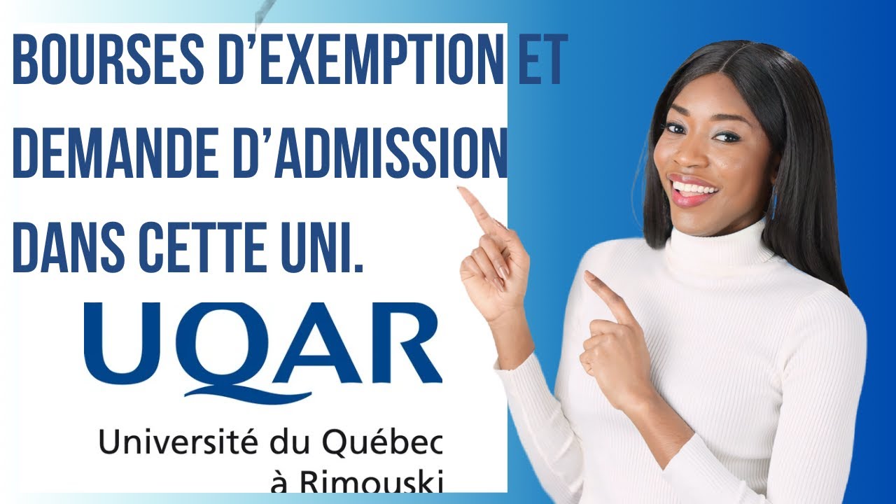 Choisis l'université de Rimouski et obtiens une bourse d'exemption pour les étudiants internationaux