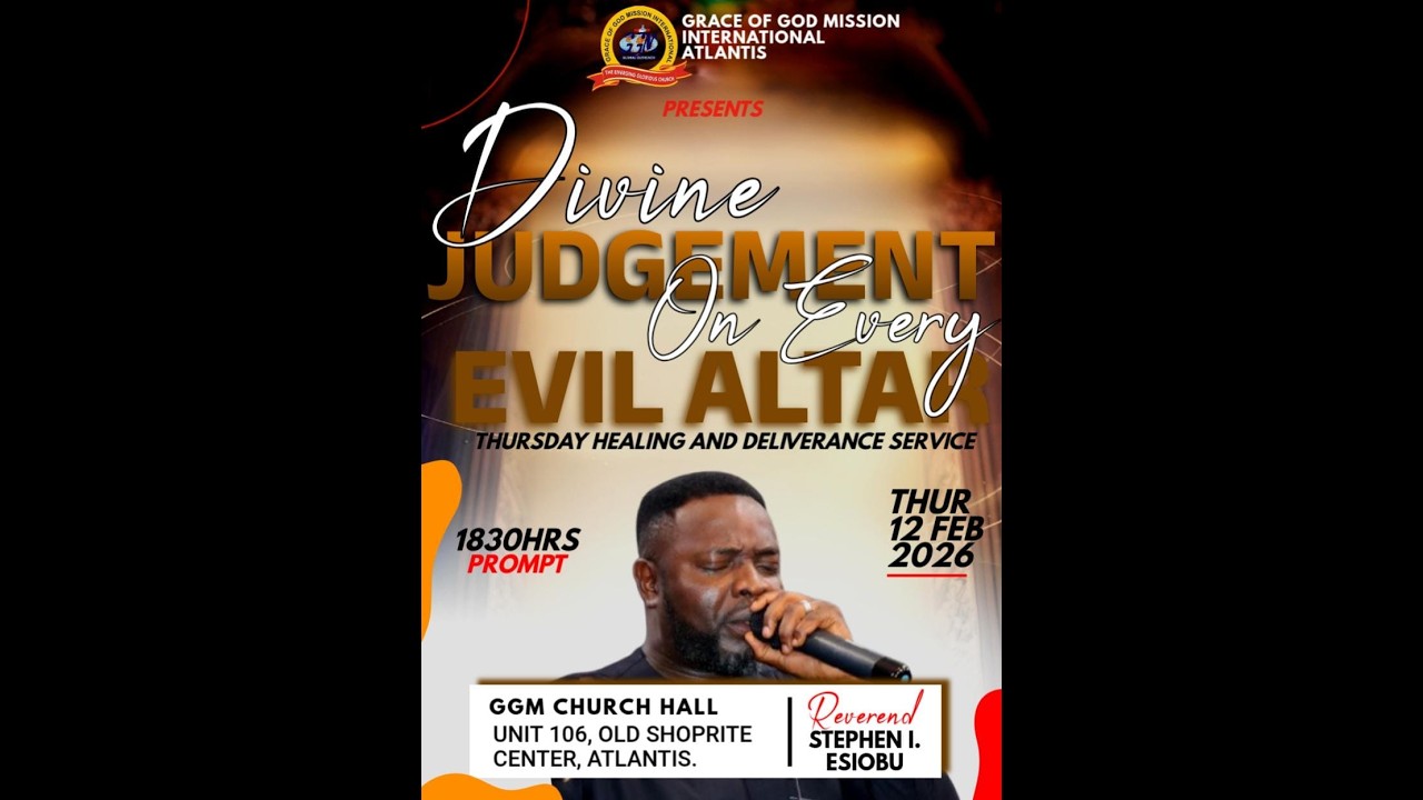 Divine Judgement On Every Evil Altar || Thursday Healing and Deliverance Service