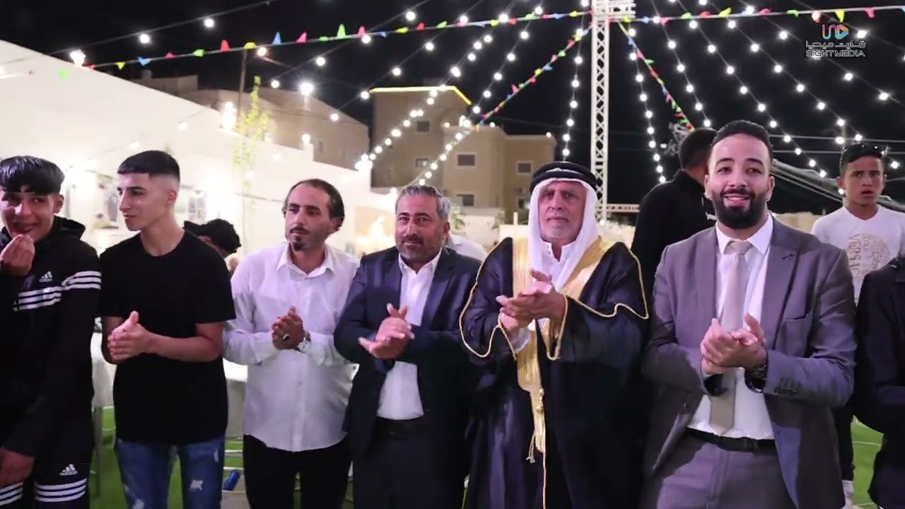 دحية‏ ‏شادي واكرم البوريني وقاسم النجار في يطا أفراح آل محمد