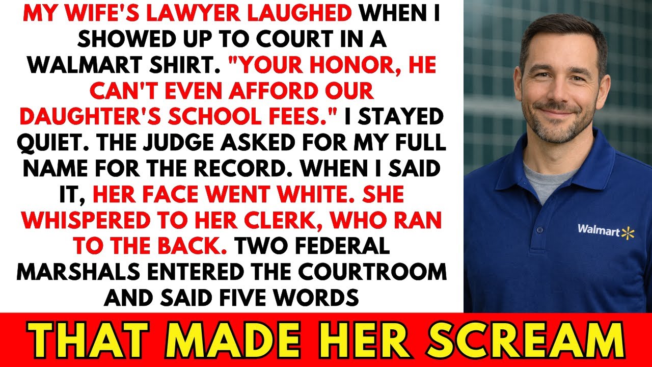I Wore A $12 Shirt To Court. Wife Laughed. When I Said My Name, Two Marshals Took Her Away
