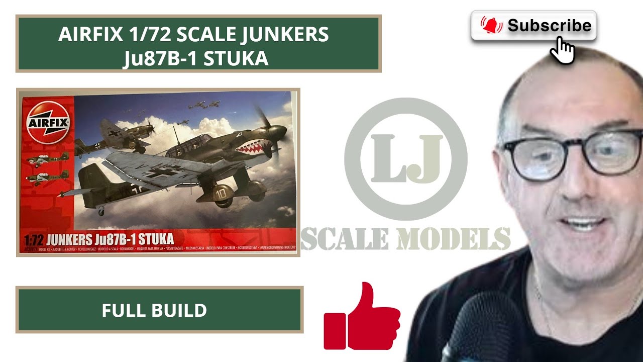 AIRFIX 1/72 SCALE STUKA - FULL BUILD