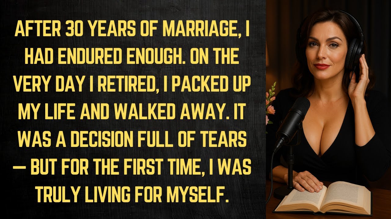 30 Years Together, One Decision: I Filed for Divorce on My Retirement Day
