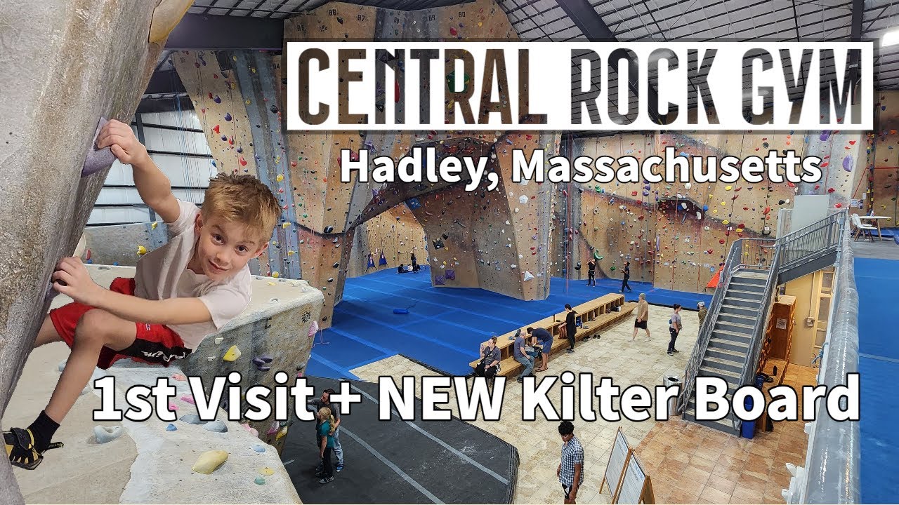 1-й визит и НОВАЯ доска Kilter Board - Central Rock Gym Hadley, Массачусетс