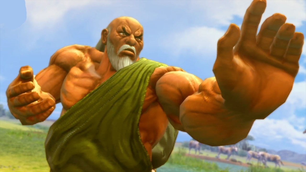 Street Fighter Gouken is martial art mentor to Ryu and Ken! Meet secret boss Shin Akuma brother!