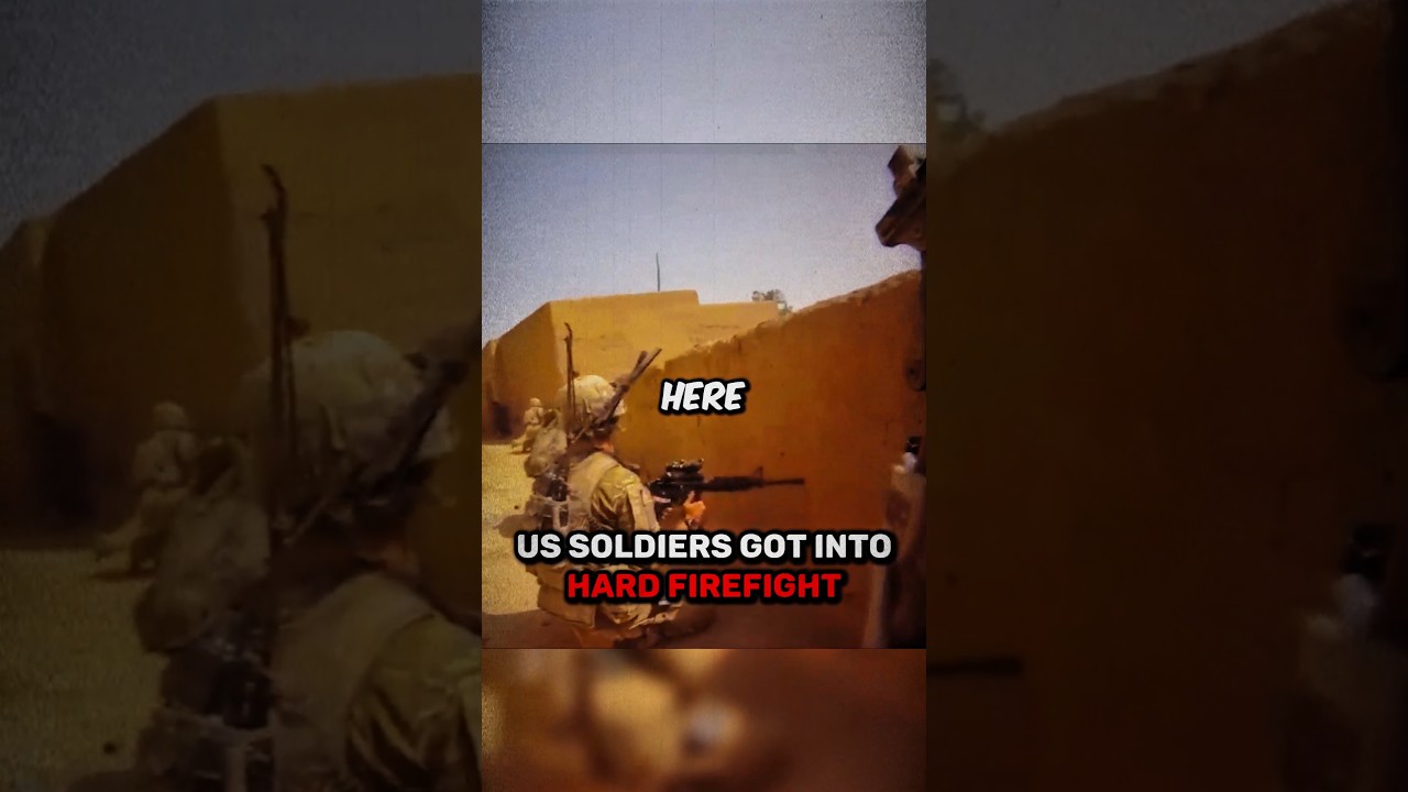 US Soldiers Got Into Hard Firefight