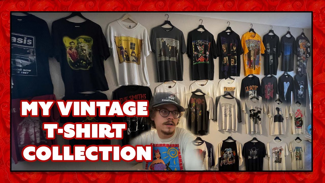 My Vintage T-Shirt Collection (Band Tees, NBA Tees, Movie Tees and More)