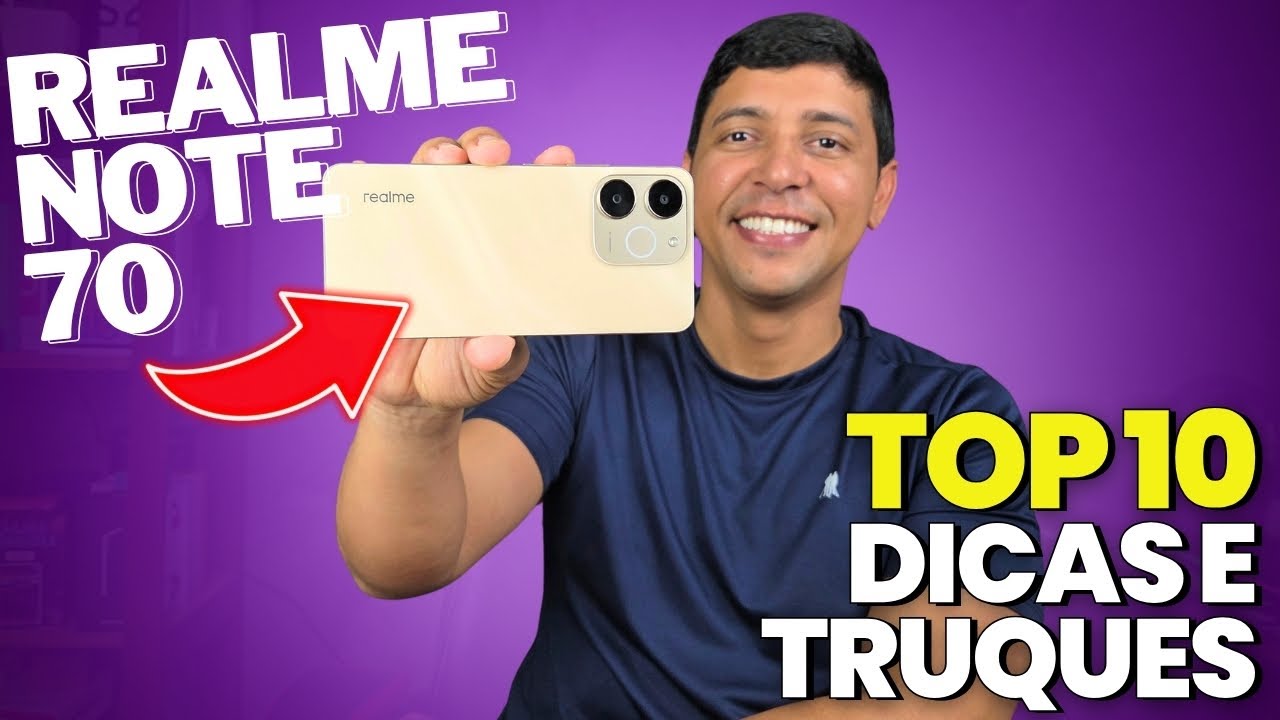 Realme Note 70 | Top 10 DICAS e TRUQUES que você PRECISA SABER!