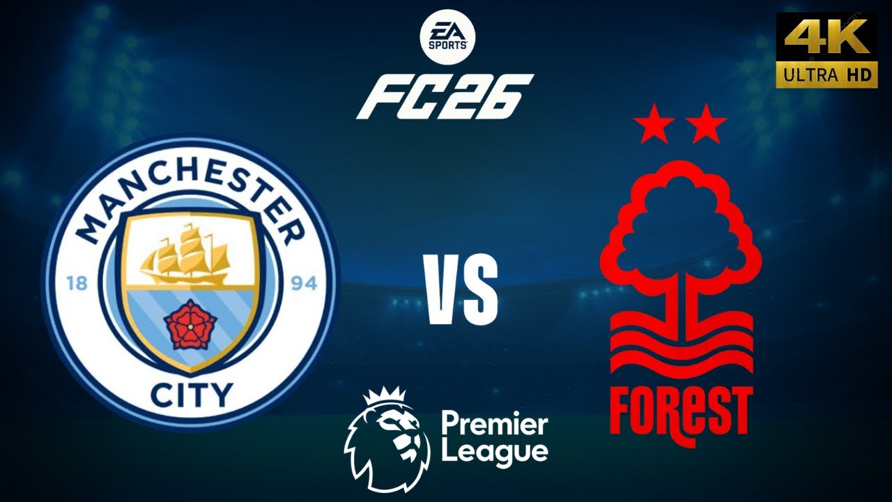 FC 26 - Manchester City vs Nottingham Forest - Premier League 25/26 Full Match - PC [4K60]