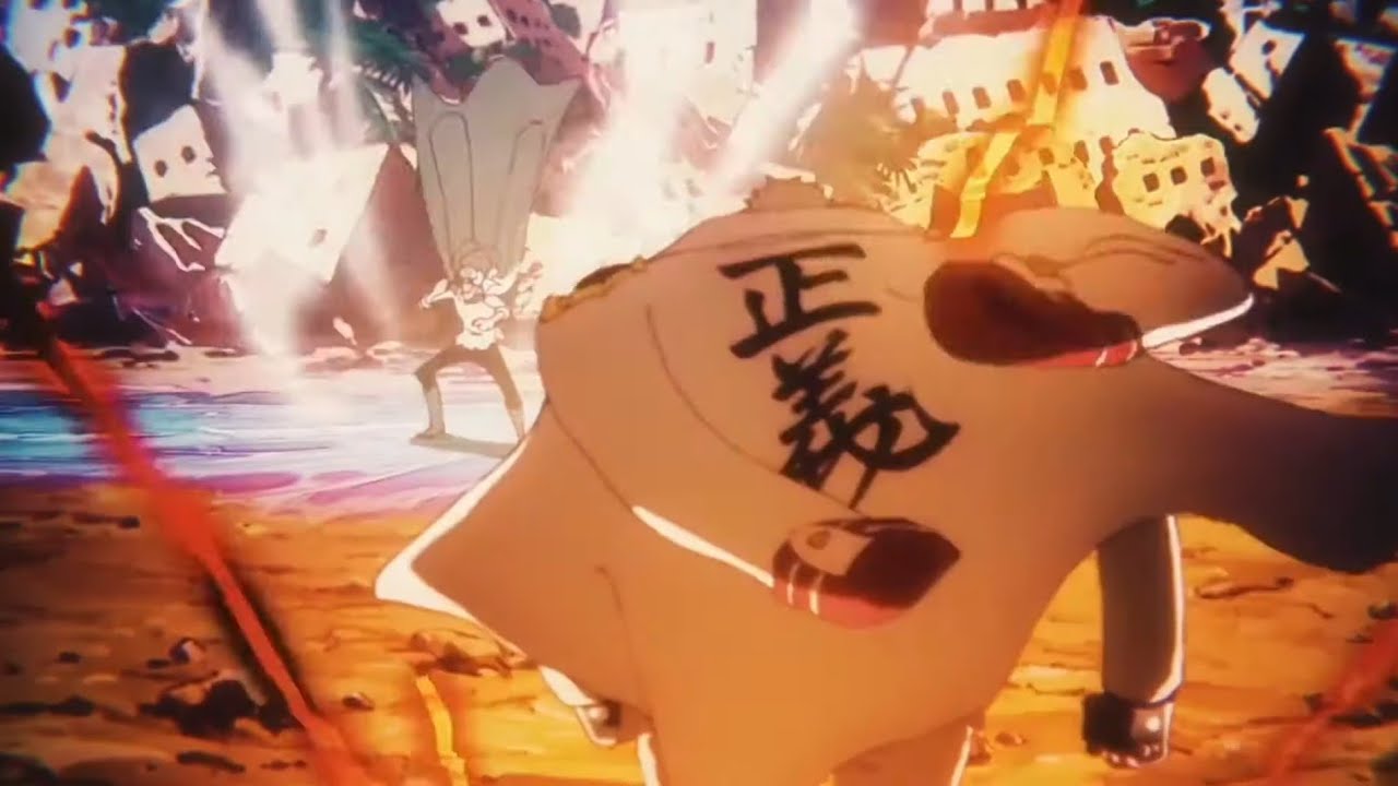 Garp vs Aokiji Full Fight | One Piece Anime