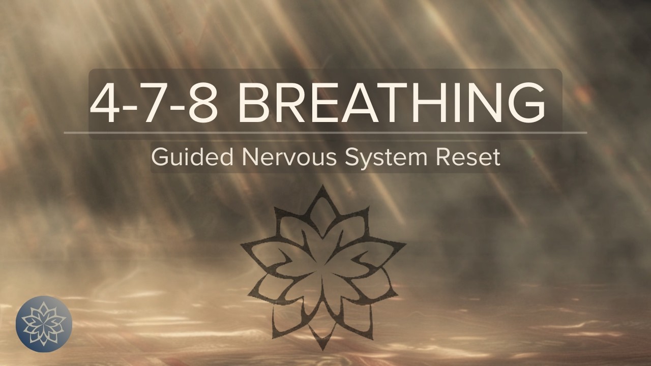 4-7-8 Breathing Technique | Guided 4-Minute Reset for Anxiety