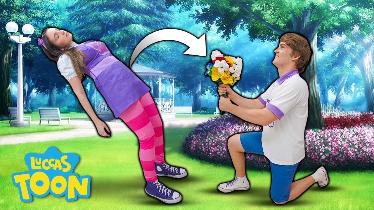 ELA RECEBEU UM BUQUE DE FLORES E DESMAIOU