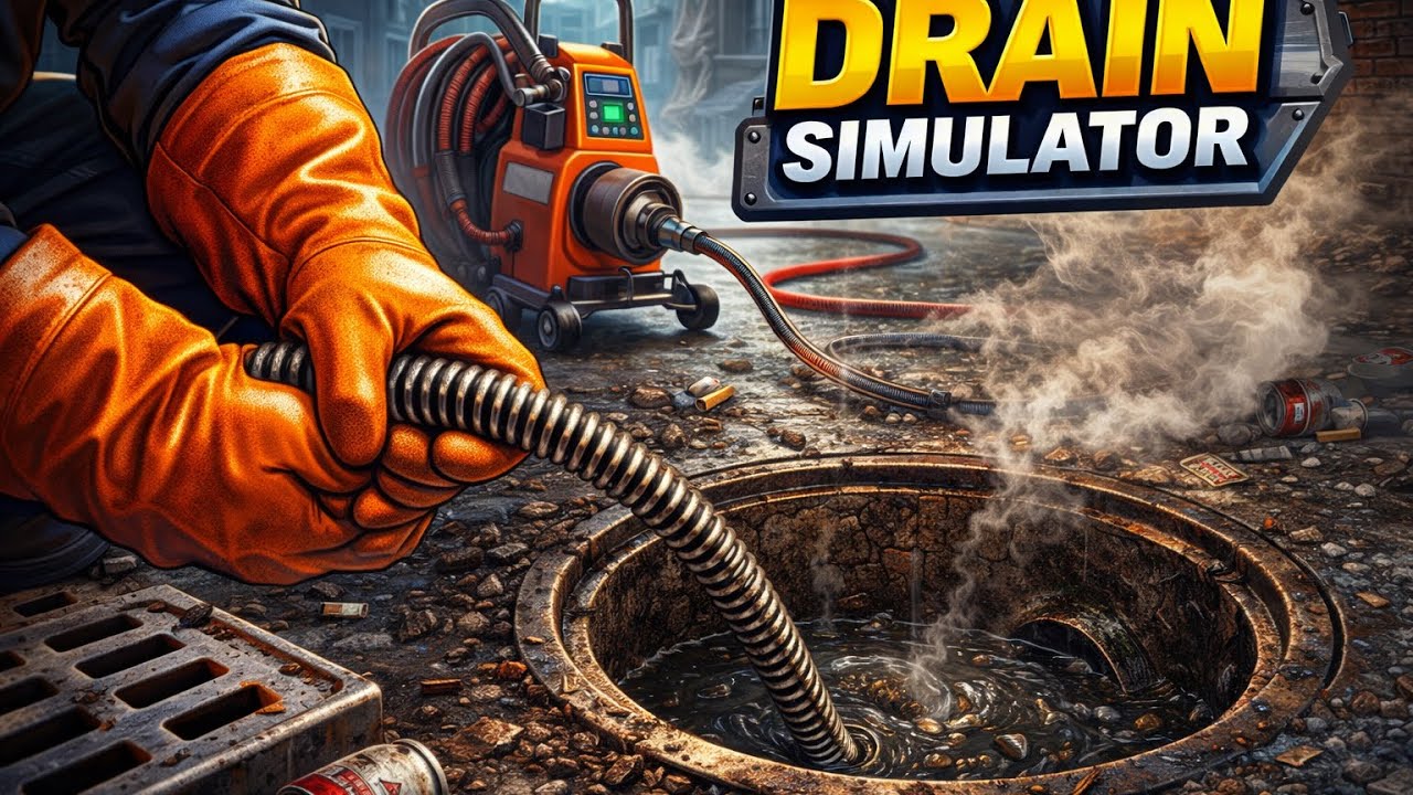 Urban Vigilante Saving the city one drain at a time!  DRAIN SIM! PT 4