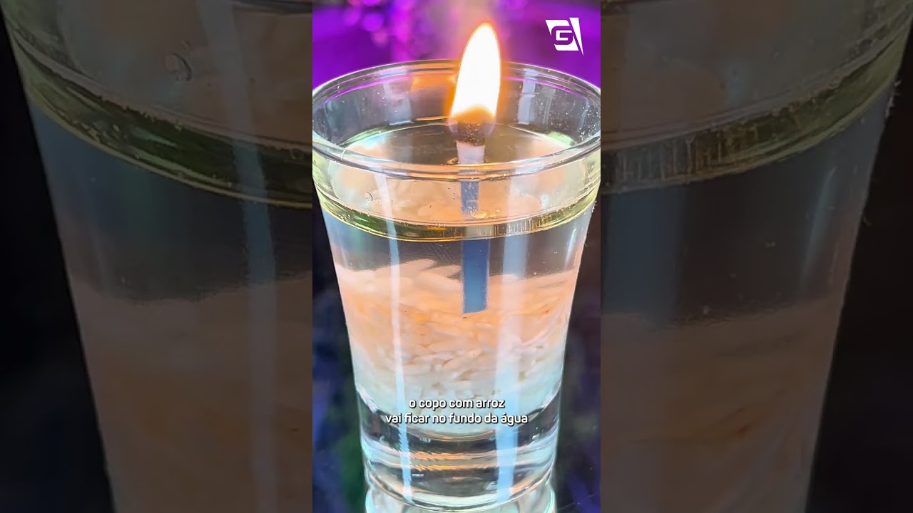 Vela caseira!