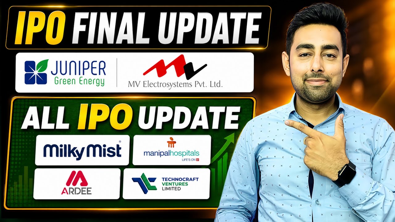 Juniper IPO Final Update | MV Electrosystem IPO Final Update | All IPO Updates | Jayesh Khatri