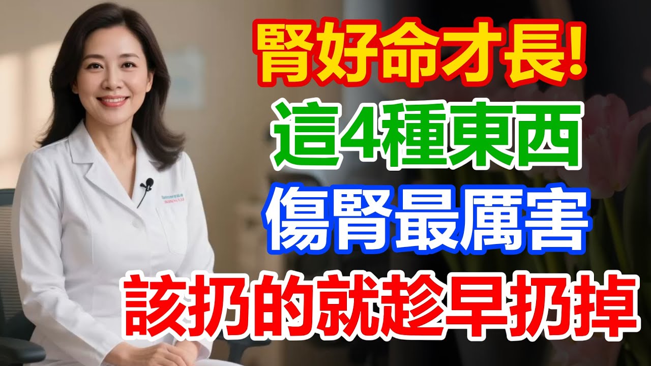 腎好命才長，這4種食物傷腎最厲害，千萬別捨不得，該扔就扔掉！
