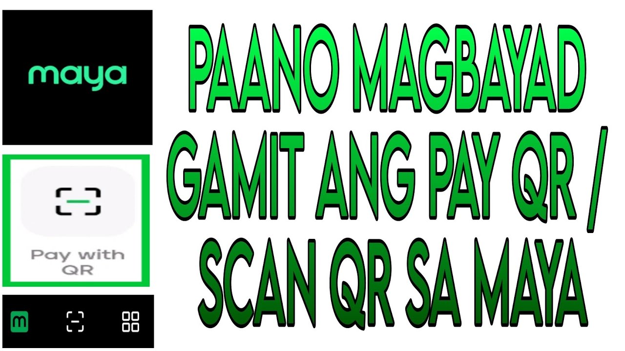 Paano Magbayad Gamit ang Pay QR / Scan QR sa Maya || Paymaya || Cashless Payment