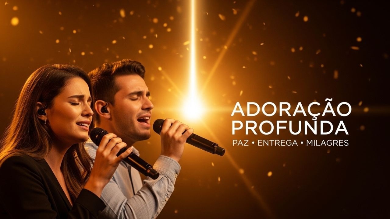 1 HORA DE ADORAÇÃO PROFUNDA — PAZ, ENTREGA E MILAGRES | Worship Para Orar e Descansar