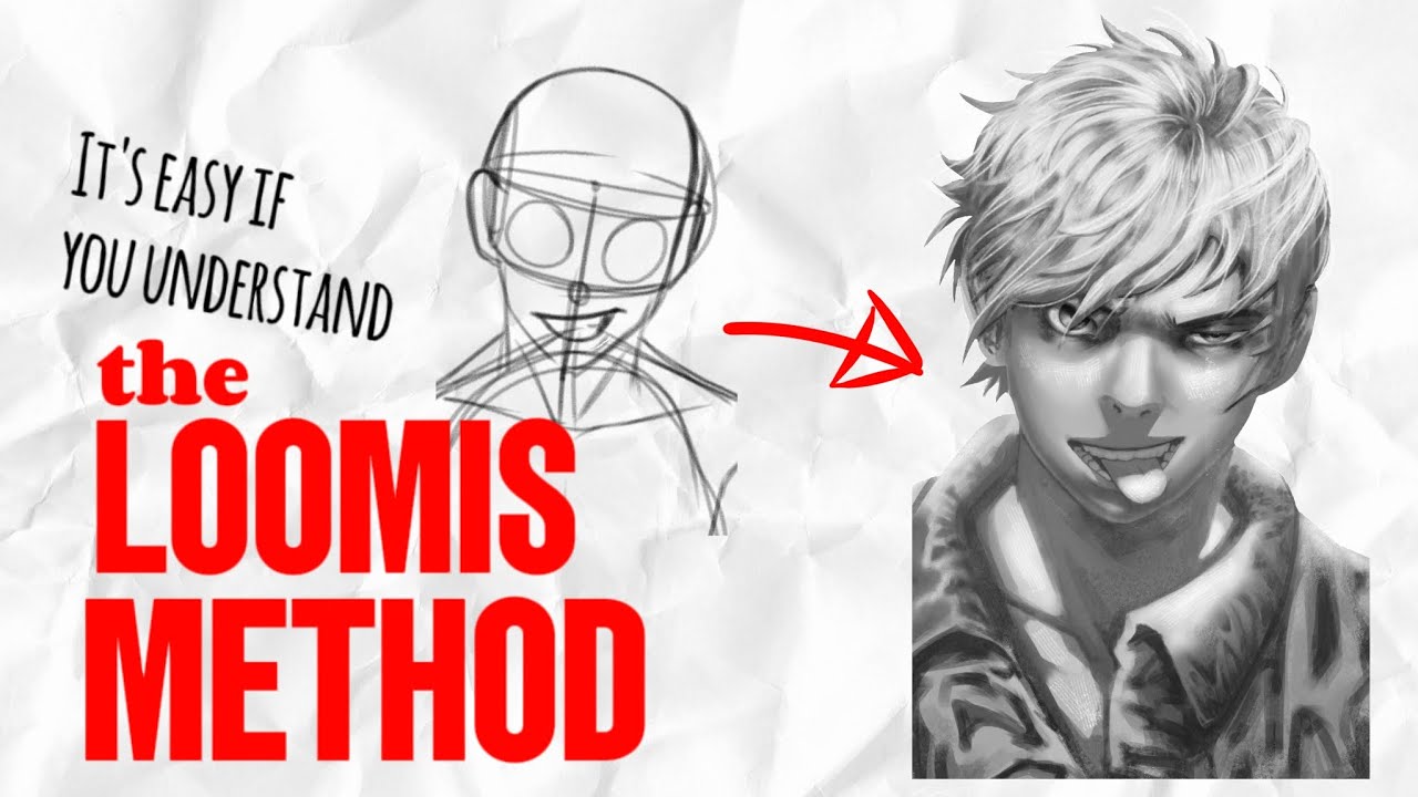 Loomis Method for Beginners (No Anatomy Knowledge Needed)