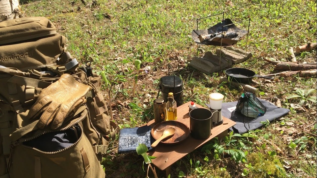 Long road trip ロングツーリングバイクミニマムソロキャンプ (Part11) camping minimum equipment.