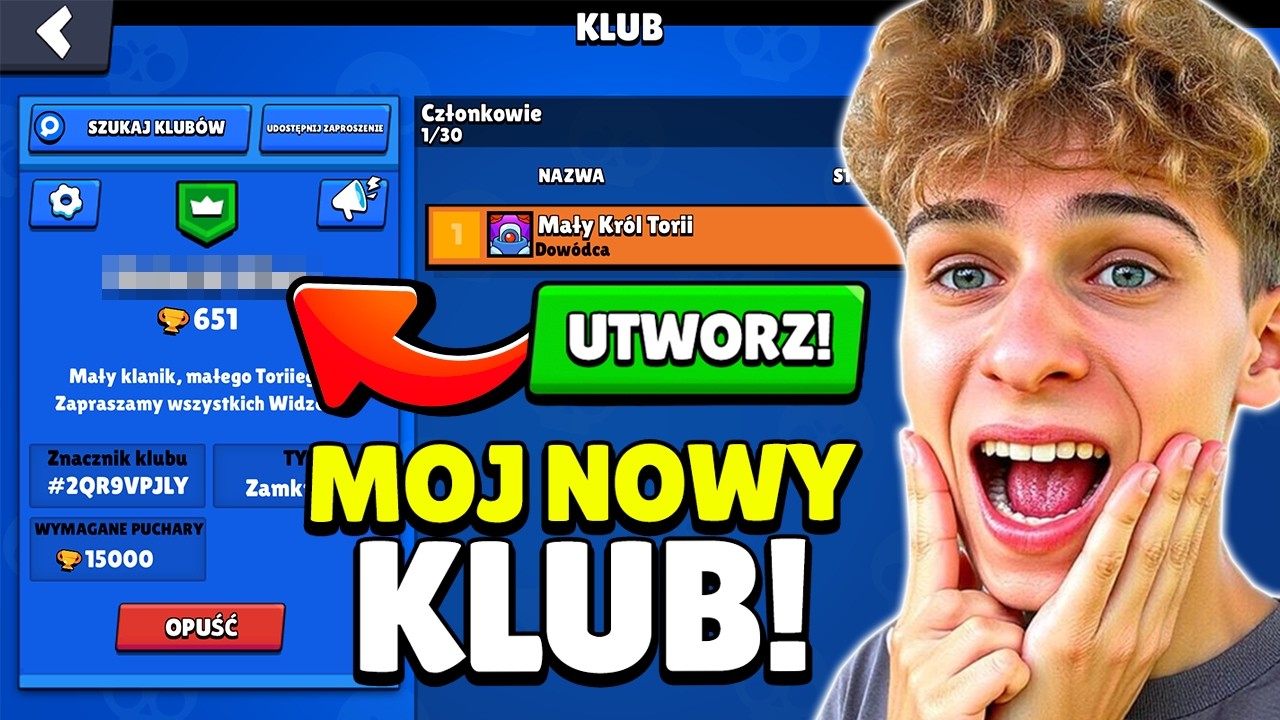 I CREATED A *NEW CLAN* FOR VIEWERS IN BRAWL STARS ON MY NEW ACCOUNT! ✅