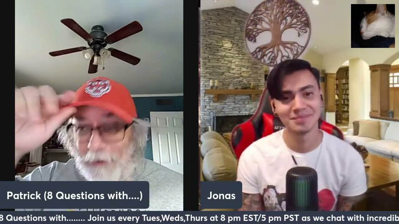 8 Questions with Ep. 288..................Jonas Acosta of The Friendly Men Podcast