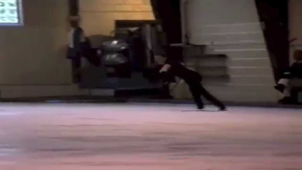 Elvis Stojko, Kurt Browning and Brian Orser practice at the TCS&CC