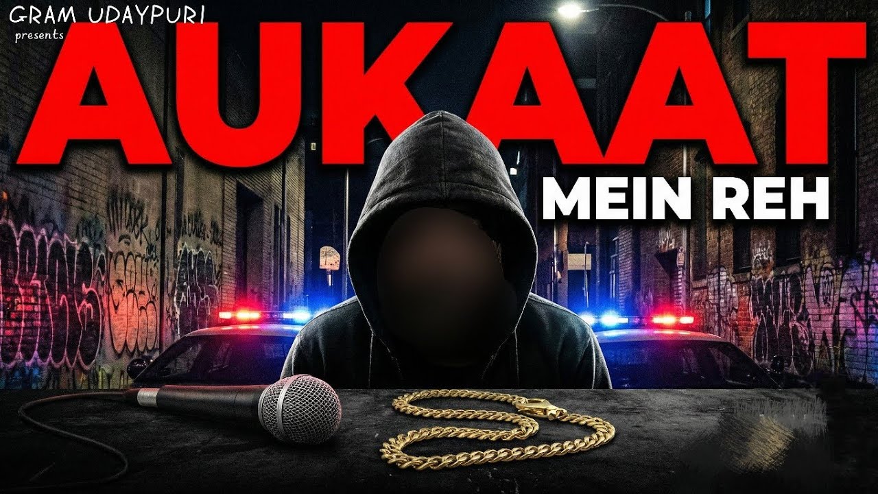 AUKAAT MEIN REH - Attitude Rap Track | Gram Udaypuri | Indian Street Rap