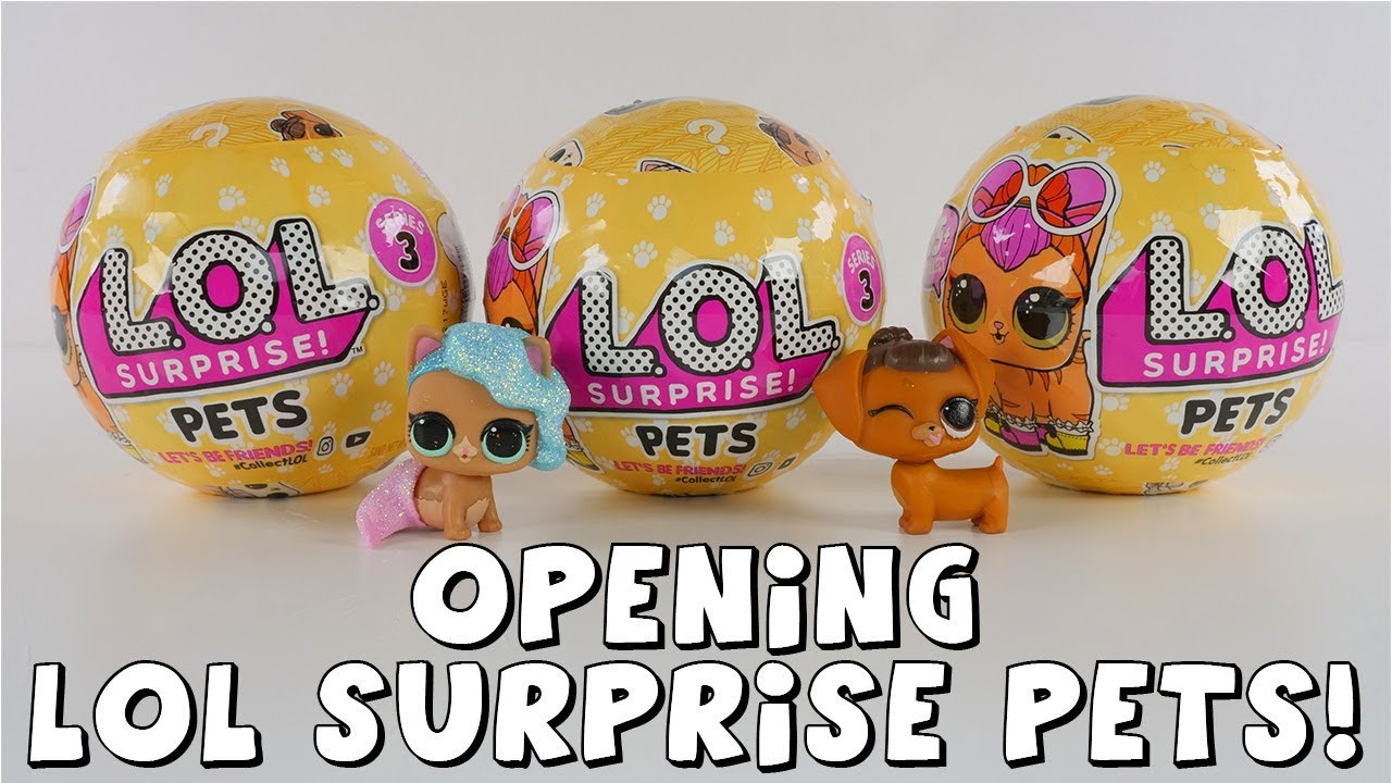 LOL Surprise Pets Unboxing | Ultra Rare Surprise Toys | Amy Jo