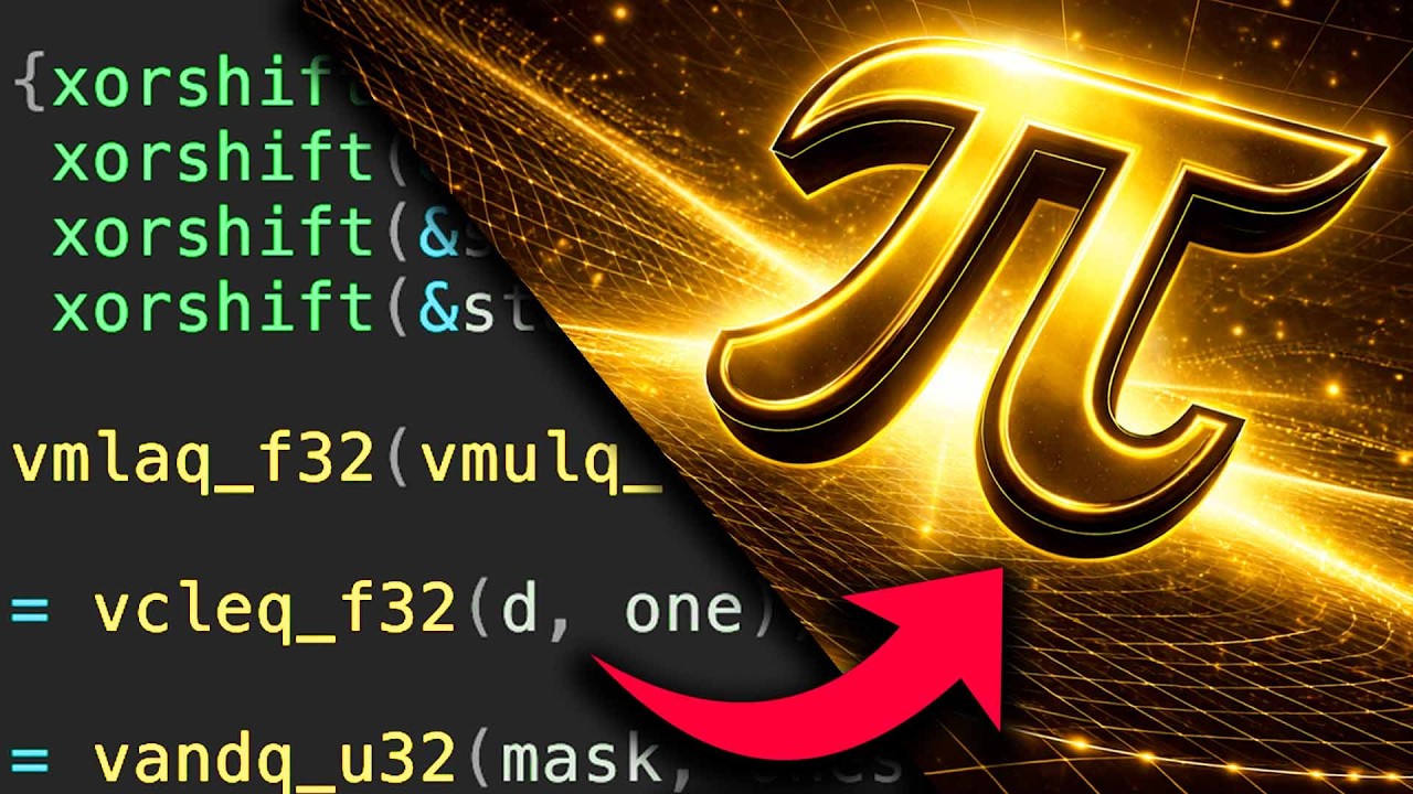 Calculating PI in ONE second