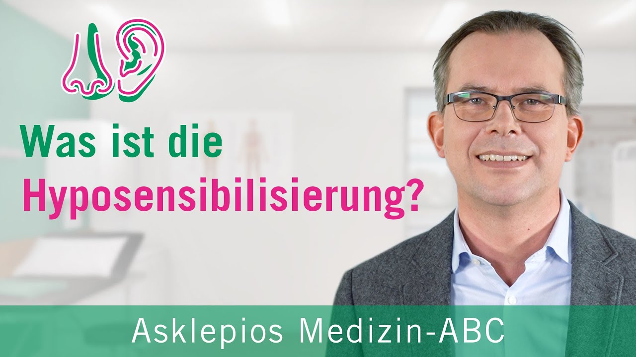 Was ist die Hyposensibilisierung? - Medizin ABC | Asklepios