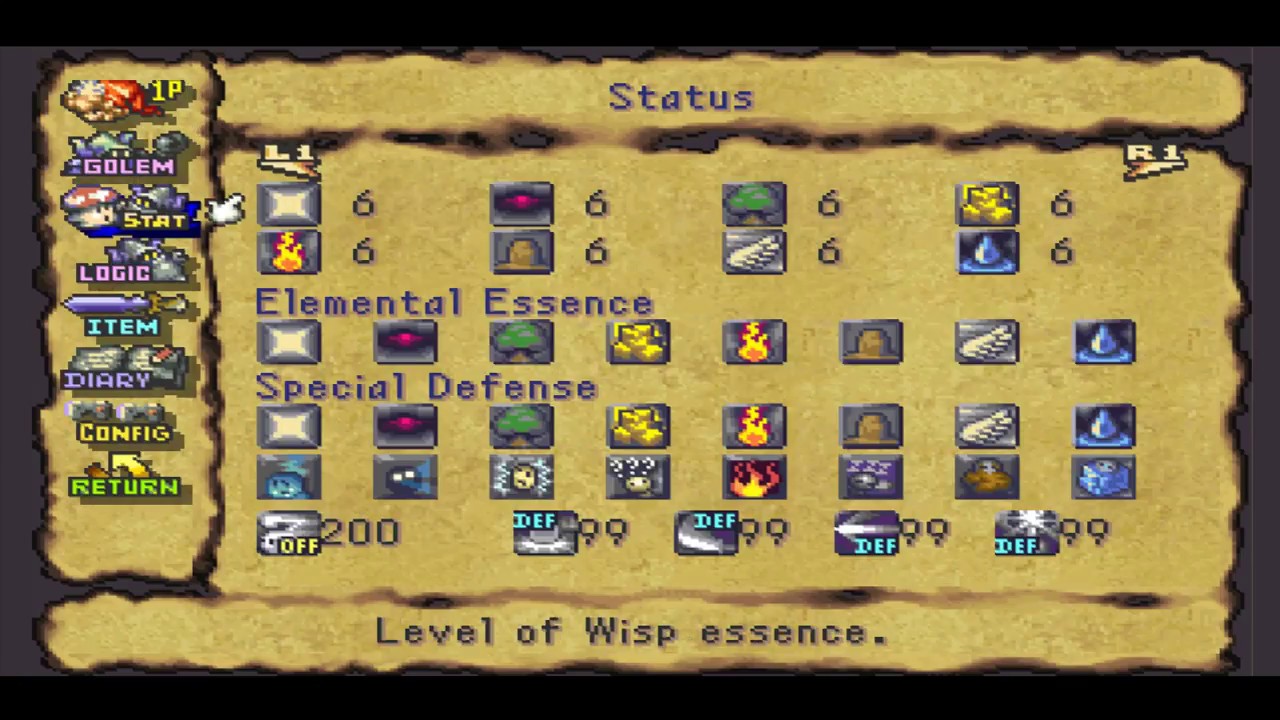 Legend of Mana - My Ultimate Golem Test