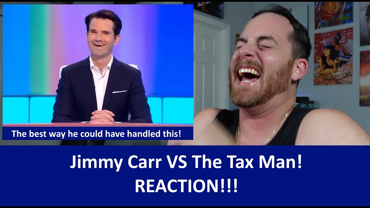 American Reacts JIMMY CARR - When The Tax Man Came For Jimmy REACTION