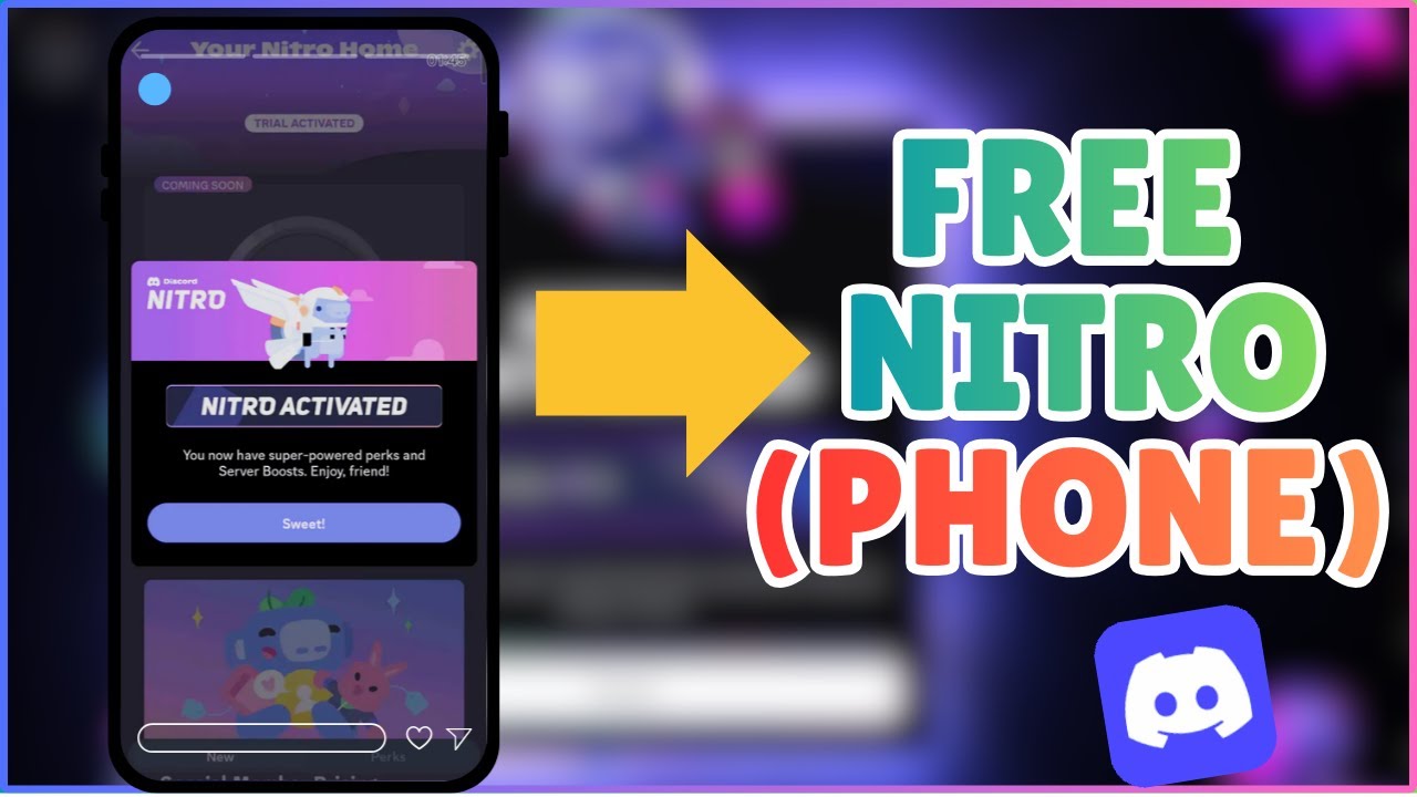 ♡ *Бесплатный Nitro* 2-недельная пробная версия на телефоне | Предложение действует всего 3 дня |...