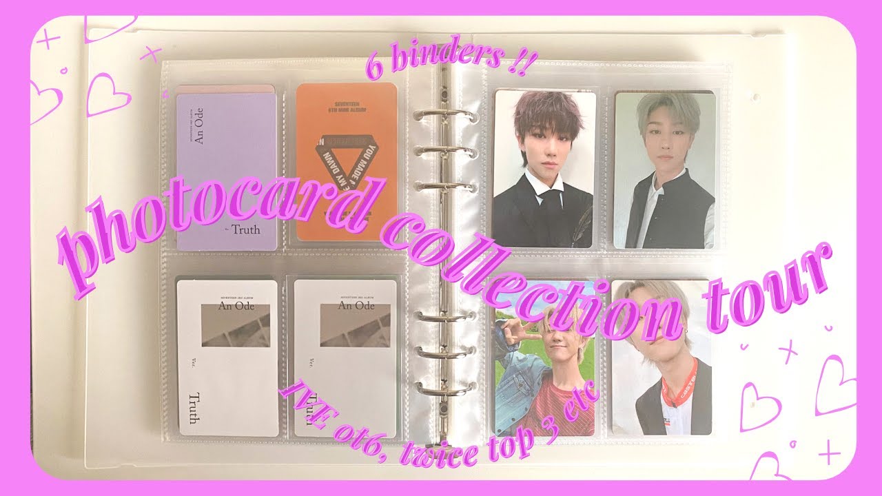 ✰ PHOTOCARD COLLECTION TOUR ✰ 6 binders !! (june '22 update)