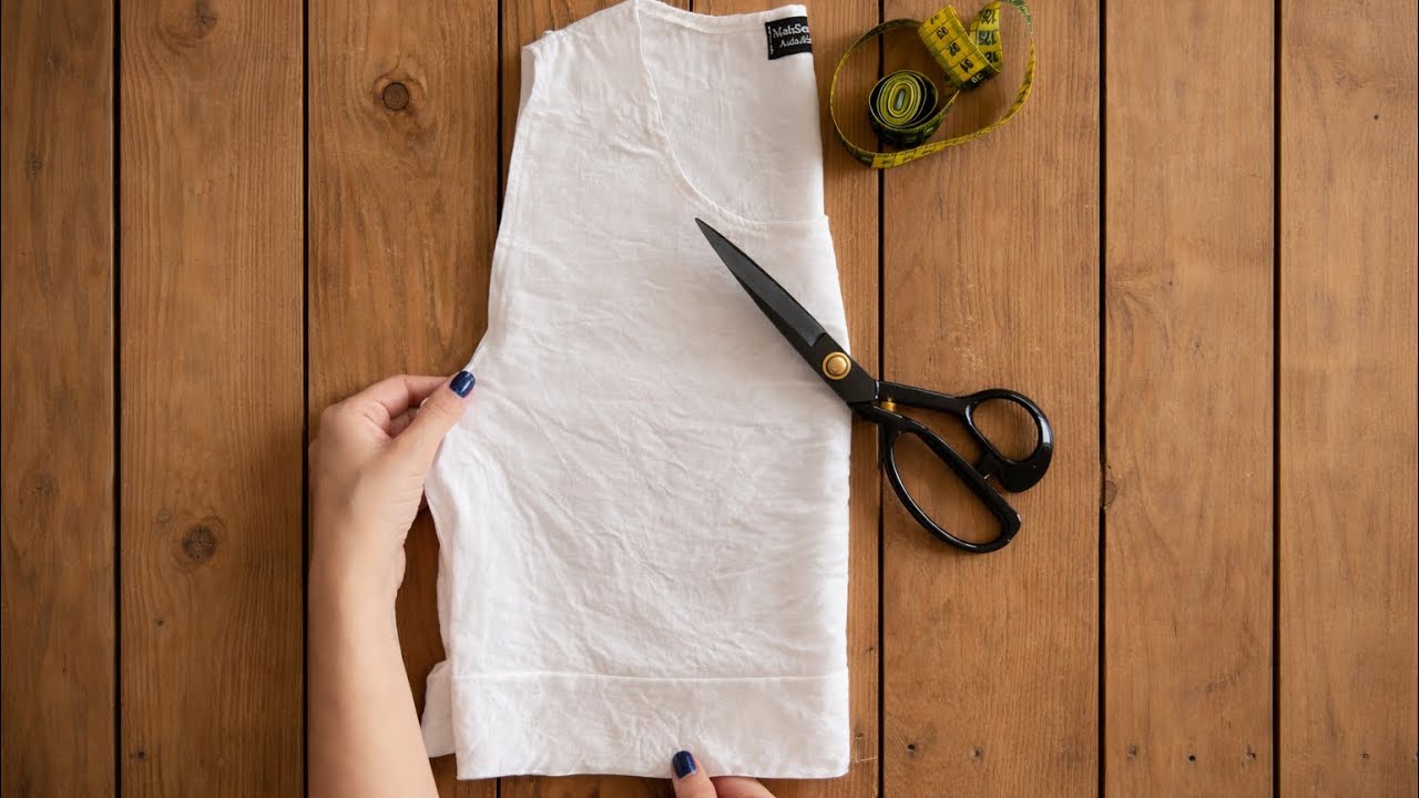How to Sew a Top from Scratch | Step-by-Step Sewing Tutorial✂️