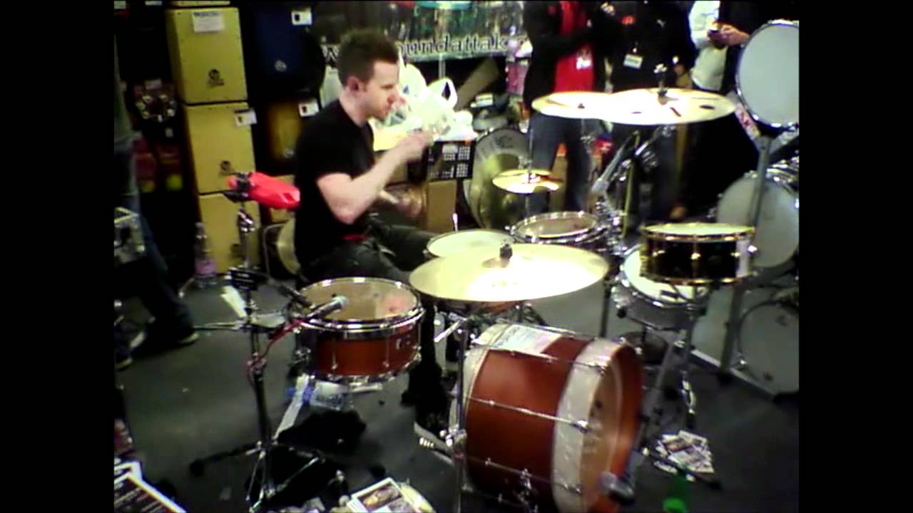 KJ Sawka Playing At London Drum Show 2011