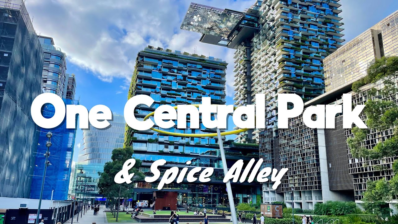 One Central Park & Spice Alley, Sydney Australia