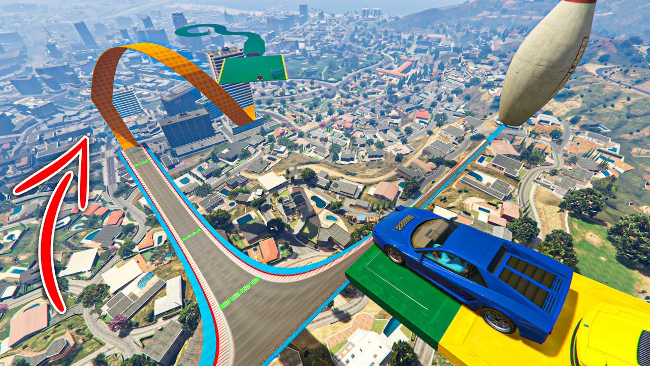 قراند 5 | باركور ماب اسطوري مع المحترف 🔥😍 | GTA 5 Parkour
