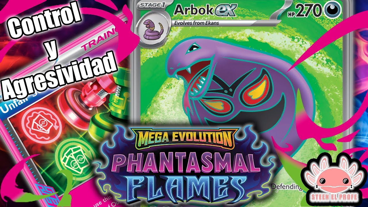 CONTROLA la mano del RIVAL con este deck de ARBOK EX - Pokémon TCG Live Español