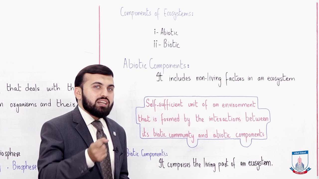 Class 10 - Biology - Chapter 16 - Lecture 1 Introduction - Allied Schools