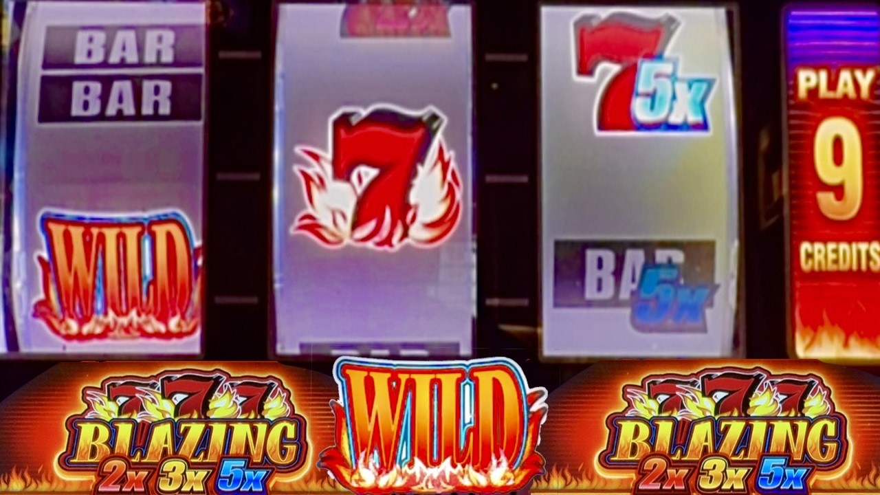 Jackpot Hunting on Blazing 777 Progressive Jackpot Slot